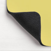 Tapis De Souris Arylide jaune (couleur solide) (Coin)