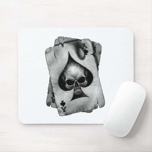 Tapis De Souris as-de-crânes (Avec souris)