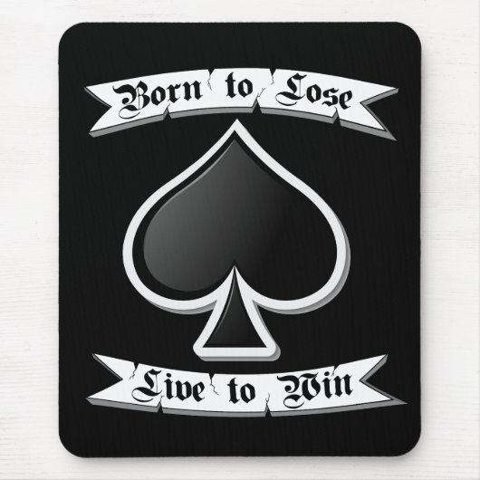 Tapis De Souris As de Picas (Devant)