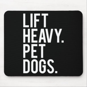 Tapis De Souris Ascenseur Chiens Pour Animaux Lourds Drôle Gym Ent