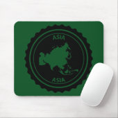 Tapis De Souris Asie (Avec souris)