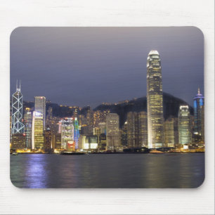 Tapis De Souris Asie, Chine, Hong Kong, ciel urbain et 2