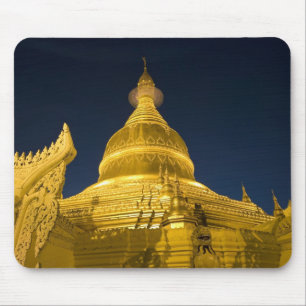 Tapis De Souris Asie, Maynmar, Yangon, temple bouddhiste à Yangon