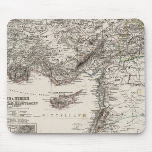 Tapis De Souris Asie occidentale et Syrie (Devant)