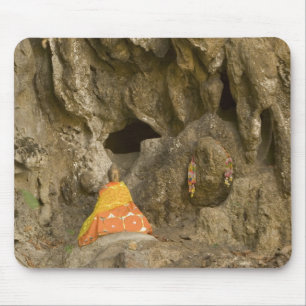 Tapis De Souris Asie, Thaïlande, Mae Hong Son, Images de Bouddha