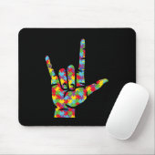 TAPIS DE SOURIS ASL (Avec souris)