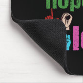 Tapis De Souris ASL Faith Hope Love American Sign Language Christi (Coin)