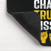 Tapis De Souris Asl Hand Gesture Deaf Hearing Loss Awareness 8  (Coin)