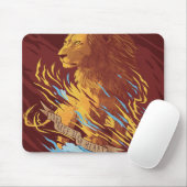 Tapis De Souris Aslan la couverture Lion (Avec souris)