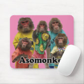 Tapis De Souris Asomonkey mouse pad version2.　Asomonkeyみんなのマウスパッド2 (Avec souris)