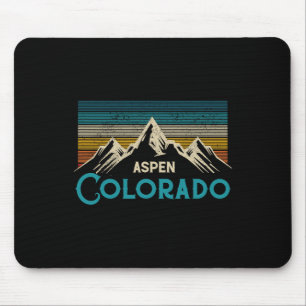 Tapis De Souris Aspen Colorado Vintage