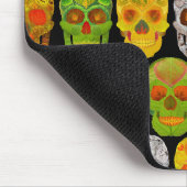 Tapis De Souris Aspen Leaf Skulls seamless pattern 2018 (Coin)