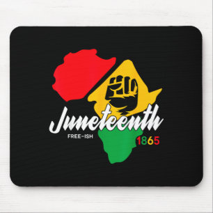 Tapis De Souris Assermenti depuis 1865 jour de la juneteenth fiert