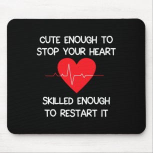 Tapis De Souris Assez Mignonne Pour Arrêter Votre Coeur. Suffisamm