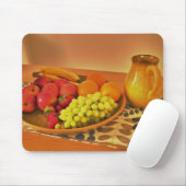 Tapis De Souris assiette de fruits (Avec souris)