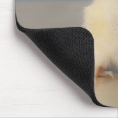 Tapis De Souris Assis bébé poulet jaune, 3 jours (Coin)