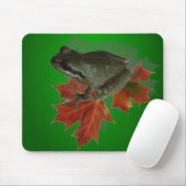 Tapis De Souris Assis Sur Mousepad Feuille (Avec souris)