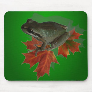 Tapis De Souris Assis Sur Mousepad Feuille