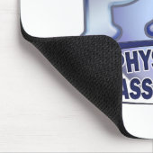 TAPIS DE SOURIS ASSISTANT BLEU DE MÉDECIN DE LOGO DE PA (Coin)