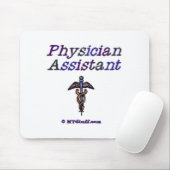 Tapis De Souris Assistant de médecin - caducée (Avec souris)