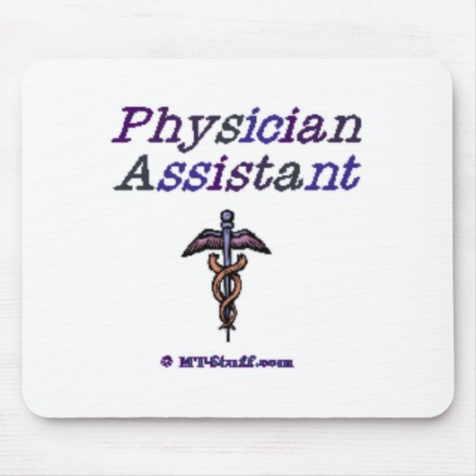 Tapis De Souris Assistant de médecin - caducée (Devant)