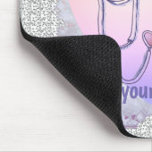 Tapis De Souris Assistant de médecin Cœur (Coin)