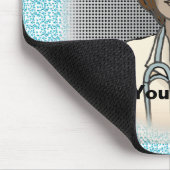 Tapis De Souris Assistant de médecin femme noire (Coin)