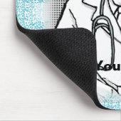 Tapis De Souris Assistant de médecin masculin (Coin)