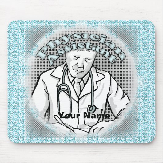 Tapis De Souris Assistant de médecin masculin (Devant)