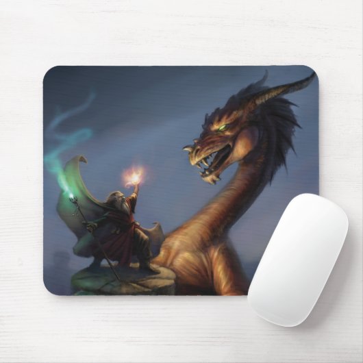 Tapis De Souris Assistant Défense - Dragon & Assistant (Avec souris)