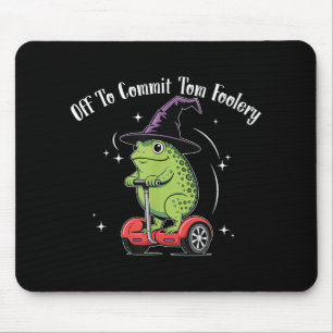 Tapis De Souris Assistant Grenouille Whimsical Désactivé Pour Enga