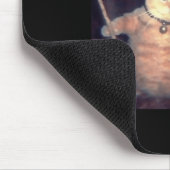 Tapis De Souris Assistant Halloween Chat Mème _1 (Coin)