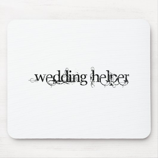 Tapis De Souris Assistant mariage (Devant)
