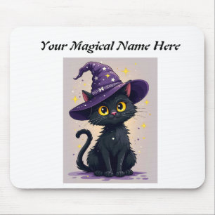 Tapis De Souris Assistant mystique Imaginaire de chat