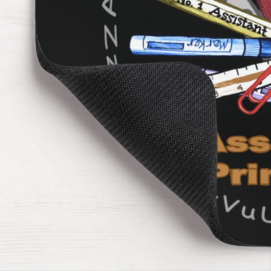 Tapis De Souris Assistant principal - pavé de souris noir (Coin)