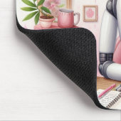 Tapis De Souris Assistant Robotique IA Grace Tech Féminin (Coin)