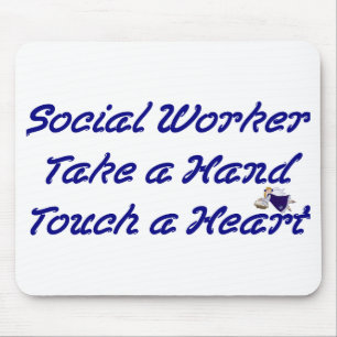 Tapis De Souris Assistant social Mousepad
