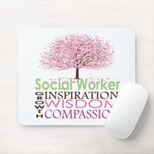 Tapis De Souris Assistant social Mousepad (Avec souris)