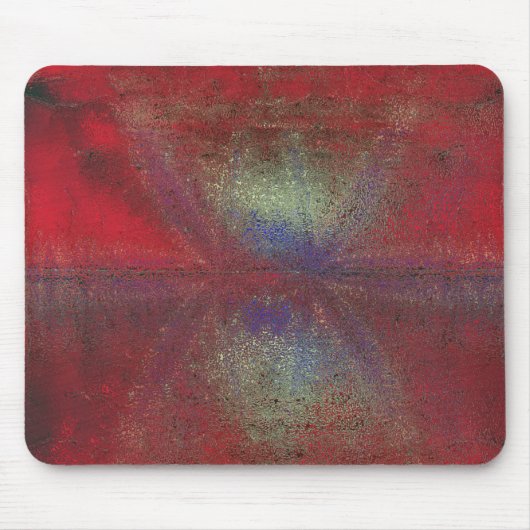 Tapis De Souris Astéroïde Grève numérique Abstrait (Devant)