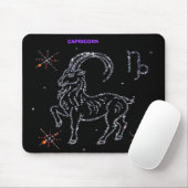 Tapis De Souris Astrologie Capricorne Mousepad (Avec souris)