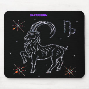 Tapis De Souris Astrologie Capricorne Mousepad