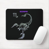 Tapis De Souris Astrologie Scorpio Mousepad (Avec souris)