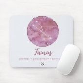 Tapis De Souris astrologie zodiaque - Taurus (Avec souris)