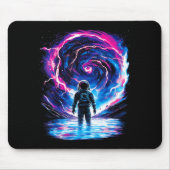 Tapis De Souris Astronaut Cosmic Outer Space Galaxy Science (Devant)