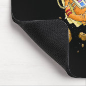 Tapis De Souris Astronaut Monkey Space (Coin)