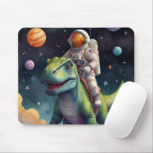 Tapis De Souris Astronaut on Dino in Space (Avec souris)