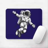 Tapis De Souris Astronaute dans l'espace (Avec souris)