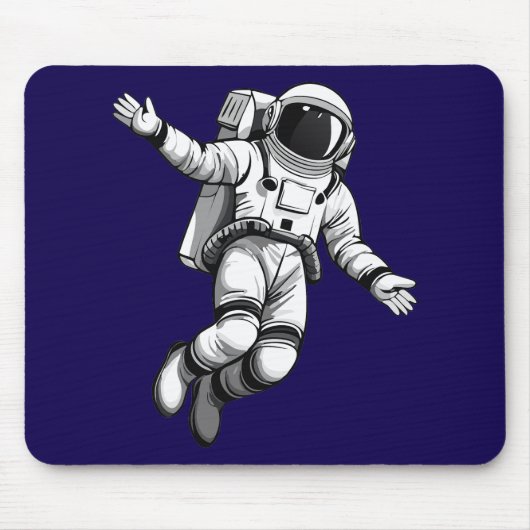 Tapis De Souris Astronaute dans l'espace (Devant)