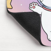 Tapis de souris astronaute de chat spatial Kawaii (Coin)