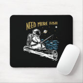 Tapis De Souris Astronaute de pêche (Avec souris)